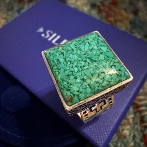 Silpada Silver & Turquoise Ring
